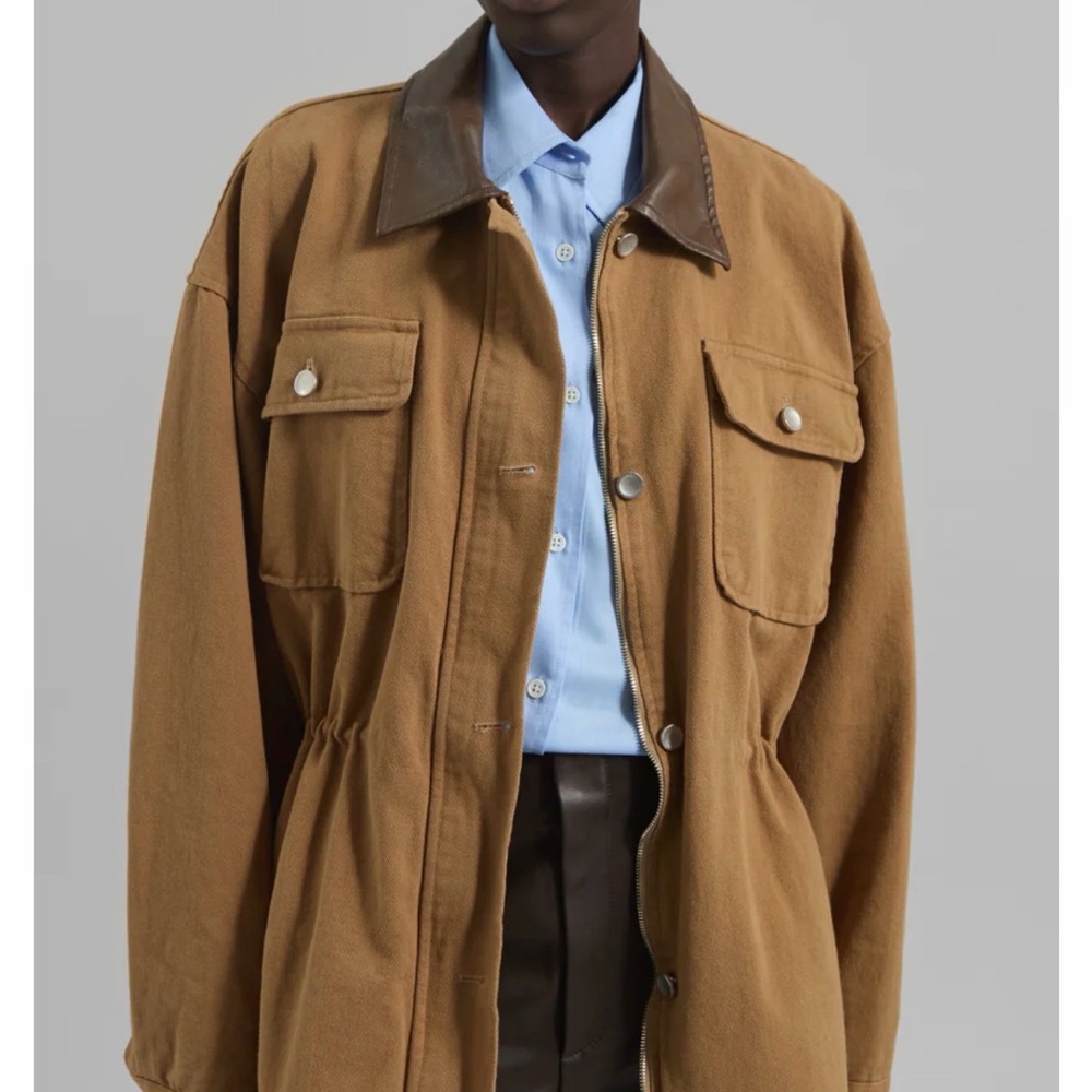 The Frankie Shop COBLEN BARN JACKET - CAMEL XS/S